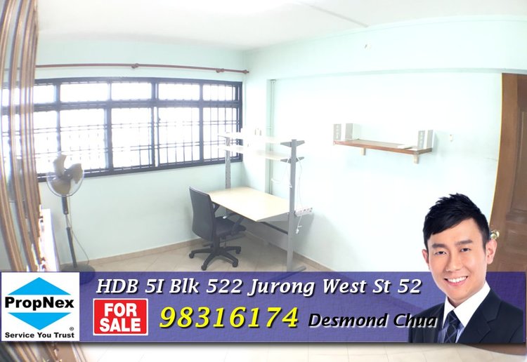 Blk 522 Jurong West Street 52 (Jurong West), HDB 5 Rooms #158168572